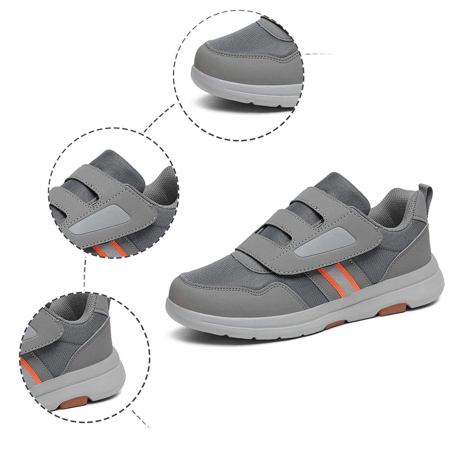 Generisch 2026-Bequeme, Weite Wanderschuhe und leichte, rutschfeste Freizeitschuhe mit Fußgewölbeunterstützung für Senioren