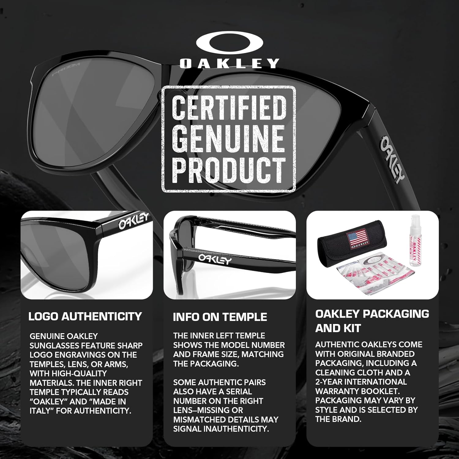 Oakley FROGSKINS (LOW BRIDGE FIT) OO9245 Square Shape Sunglasses With Official Eyewear Kit
