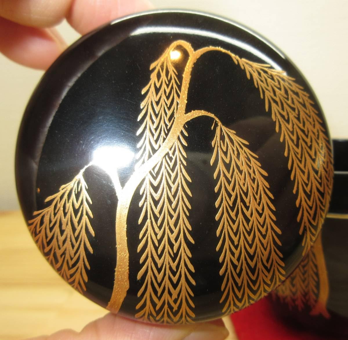 送料込【逢絢亭】茶道具 中棗 輪島塗 栗木地 芽柳蒔絵 木製 北浜風月 共箱入り Amazon｜【逢絢亭】茶道具 棗 中棗 輪島塗 栗木地 芽柳蒔絵 木製 北浜