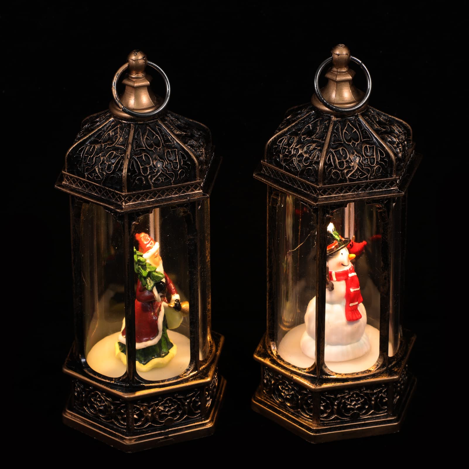 Cabilock 2 Set Addobbi Natalizi Accessori Decorativi Per La Casa Natale Decorazioni Invernali Decorazioni Scrivania Ornamento Festivo Prop Per Il Layout Della Scena Natalizia 2 Pezzi * 2