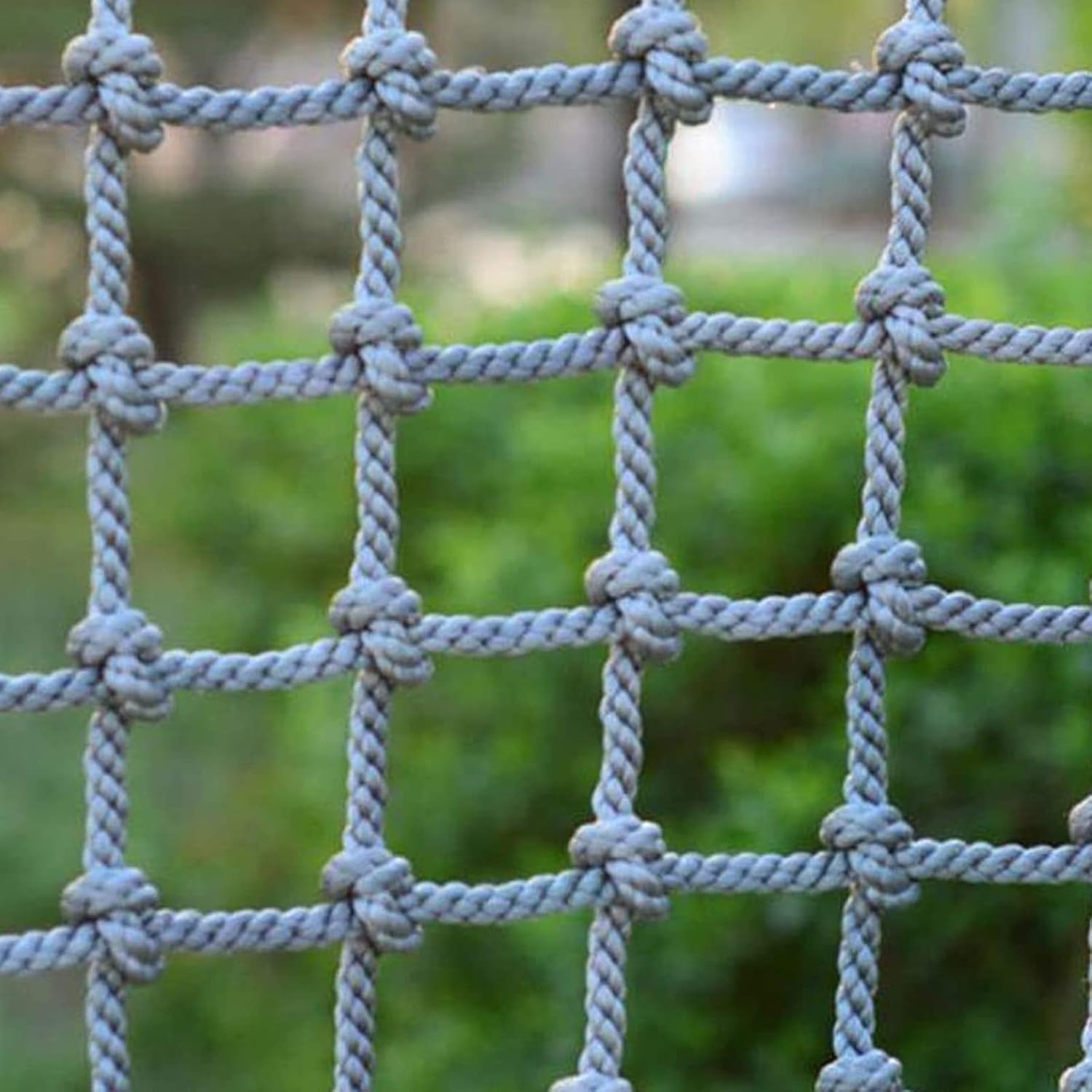 Climbing Net for Kids & Adults - 1X2M (3.3X6.6Ft) Outdoor Playground Rope Net Tree Netting Heavy-Duty Cargo Net Perfect for Adventure & Play