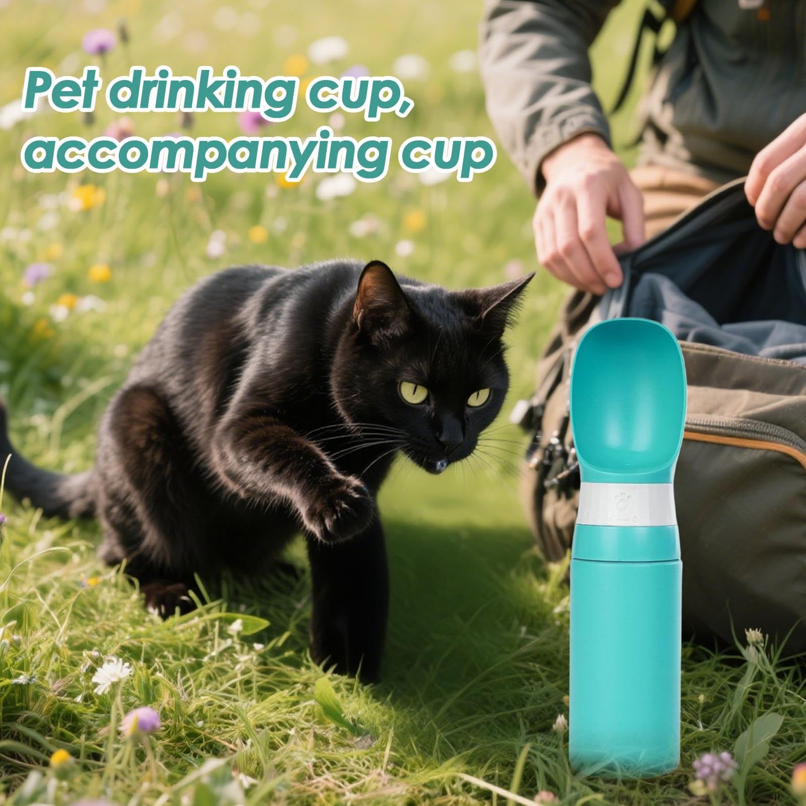 Gourde Pour Chien Distributeur Portable Anti-Fuite Sous Vide