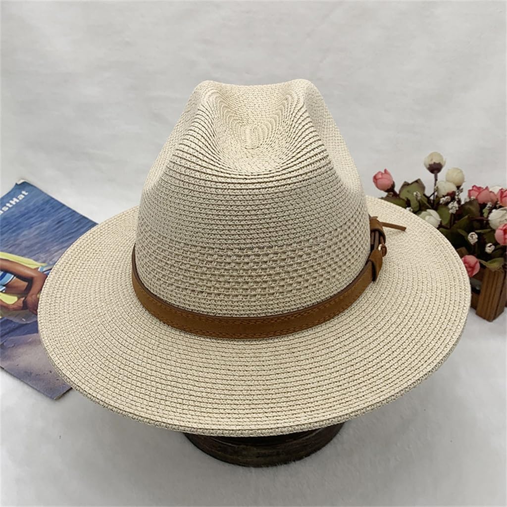 Men's Top Hat Panama Sun Shading Beach Women's Jazz