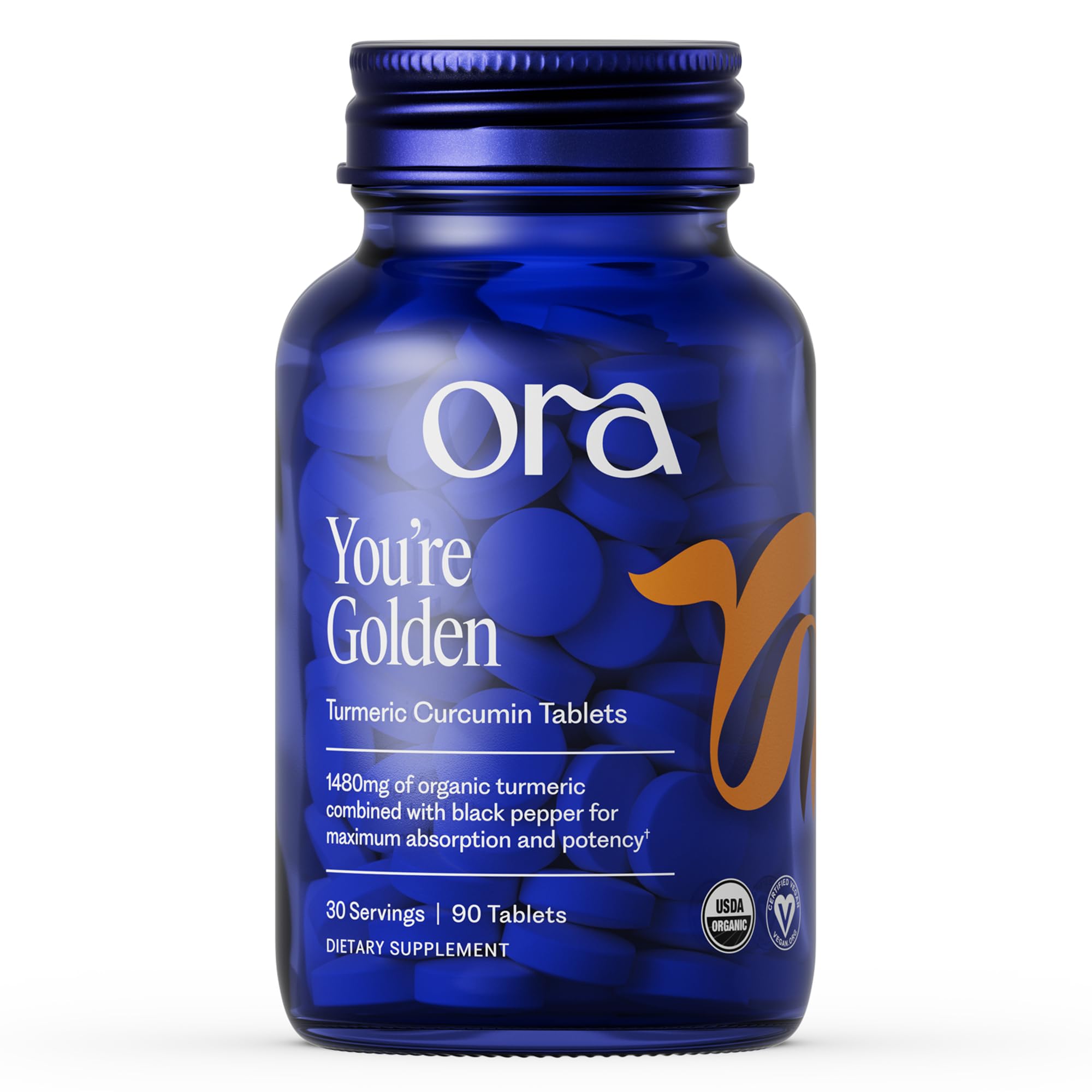 Amazon.com: Ora Organic Turmeric Curcumin with Piperine - Pure