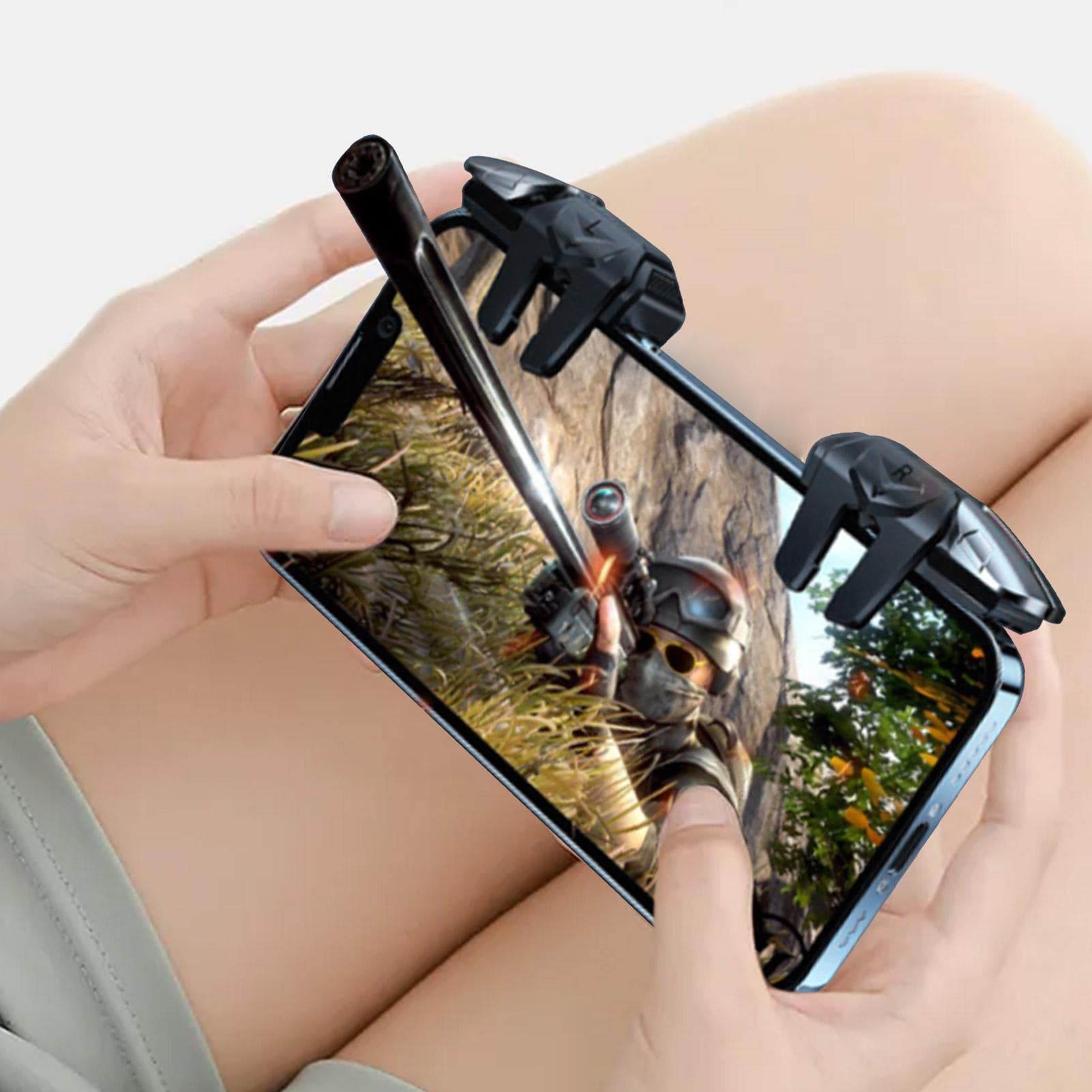 Trigger di gioco mobile per PUBG - PUBG Mobile Game Controller Trigger | Pulsante meccanico fisico di gioco mobile facile da usare