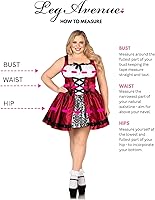 Vista 13 de Leg Avenue - Disfraz gótico de Caperucita Roja