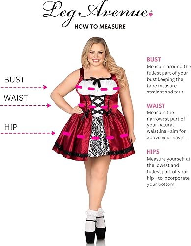 Miniatura 13 de Leg Avenue - Disfraz gótico de Caperucita Roja