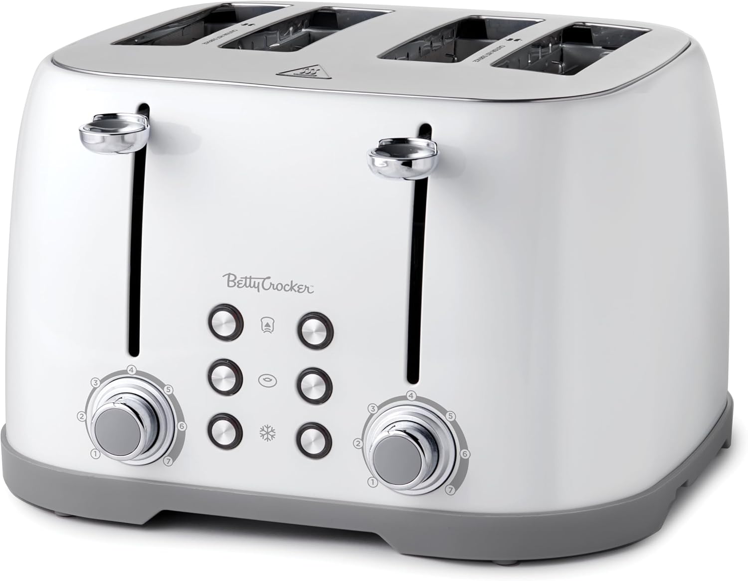 Betty Crocker BC-2626CB RA28687 4-Slice Toaster, Black