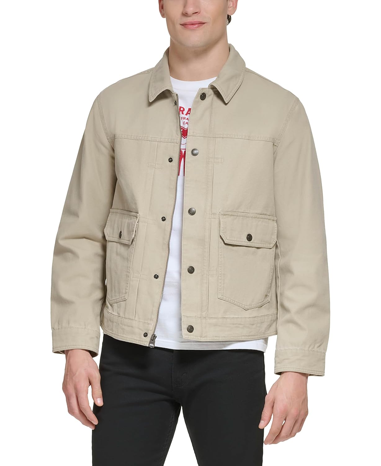 Casaco Levi’s Jaqueta masculina leve de caminhoneiro Levi’smasculino