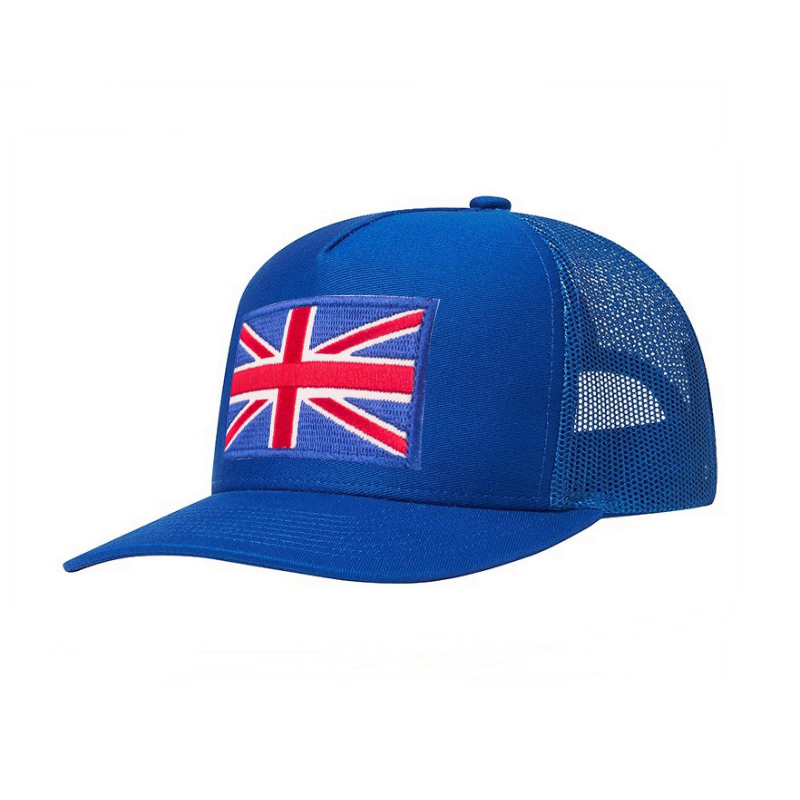 HaloHorus UK Flag Trucker Hat for Men Women, Adjustable National Flag Athletics Baseball Cap for Running, Fishing, Sports — image 1