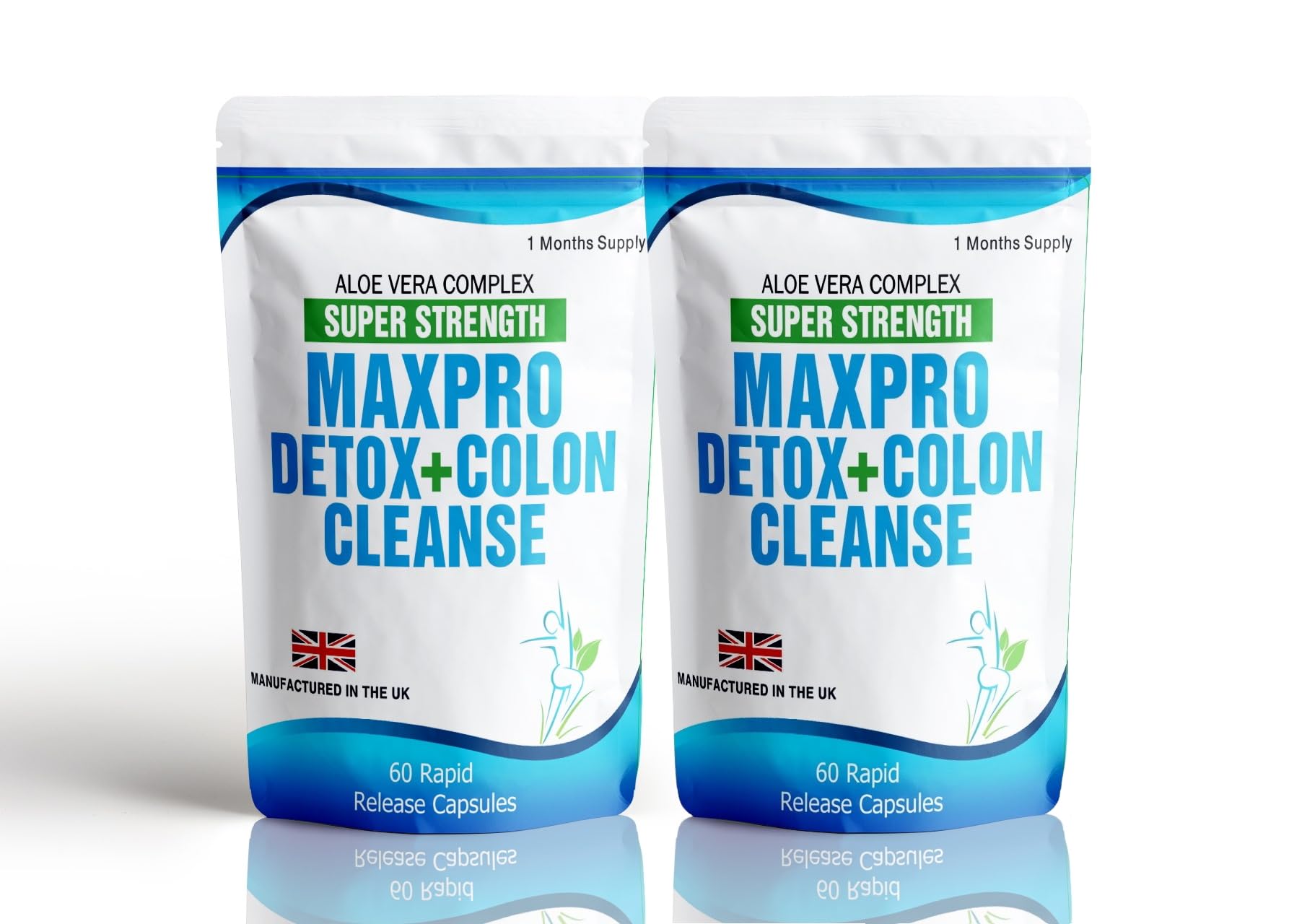 120 Colon Cleanse Clean Detox Bio Fat Burner Weight Management Diet Capsules 2 to 4 Months Supply Vegetarain Free Meal Plan and Dieting Tips