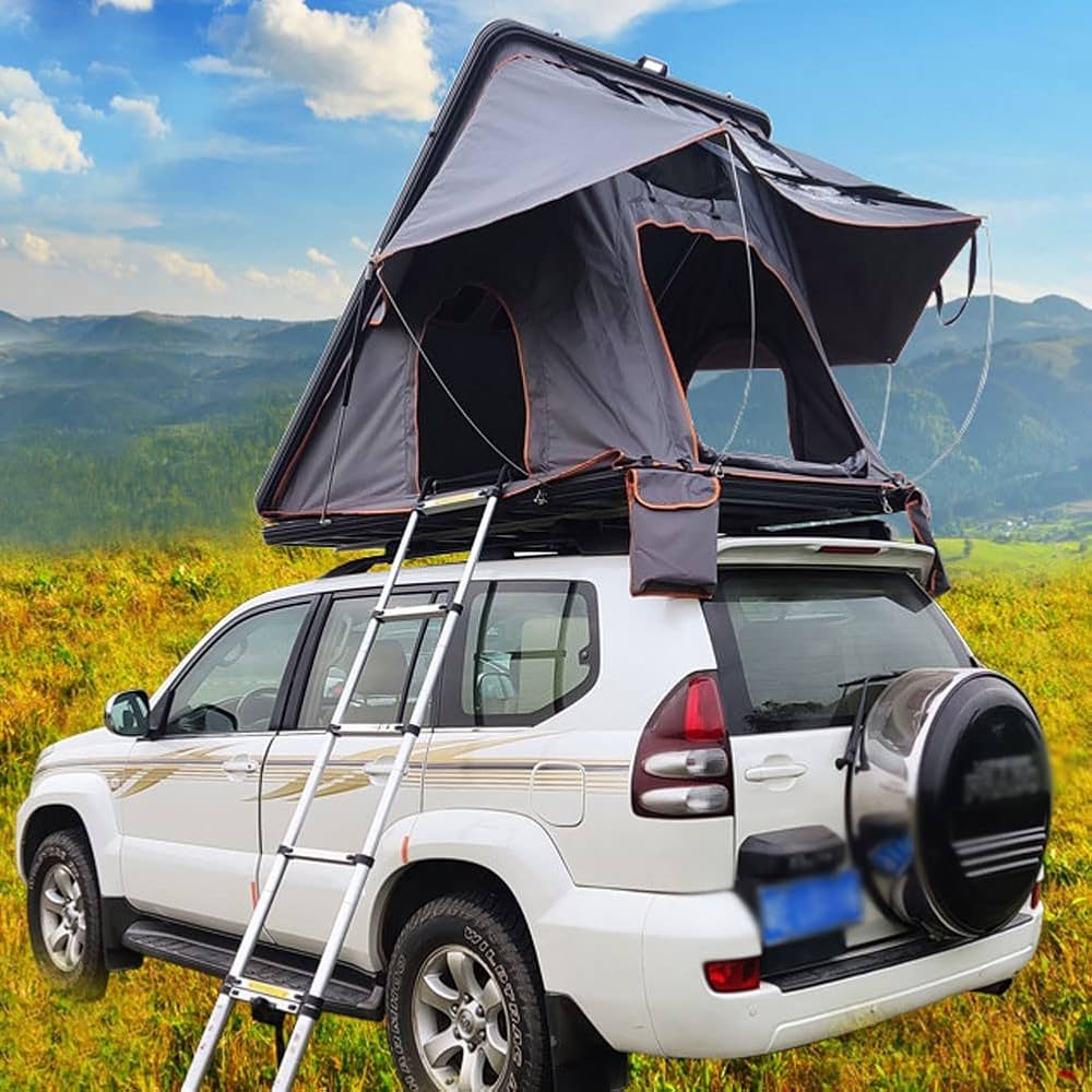 よこ　バルコニー付キャンパス額3台 Amazon.co.jp: BebeXi ルーフテント 車上テント 車 テント 連結