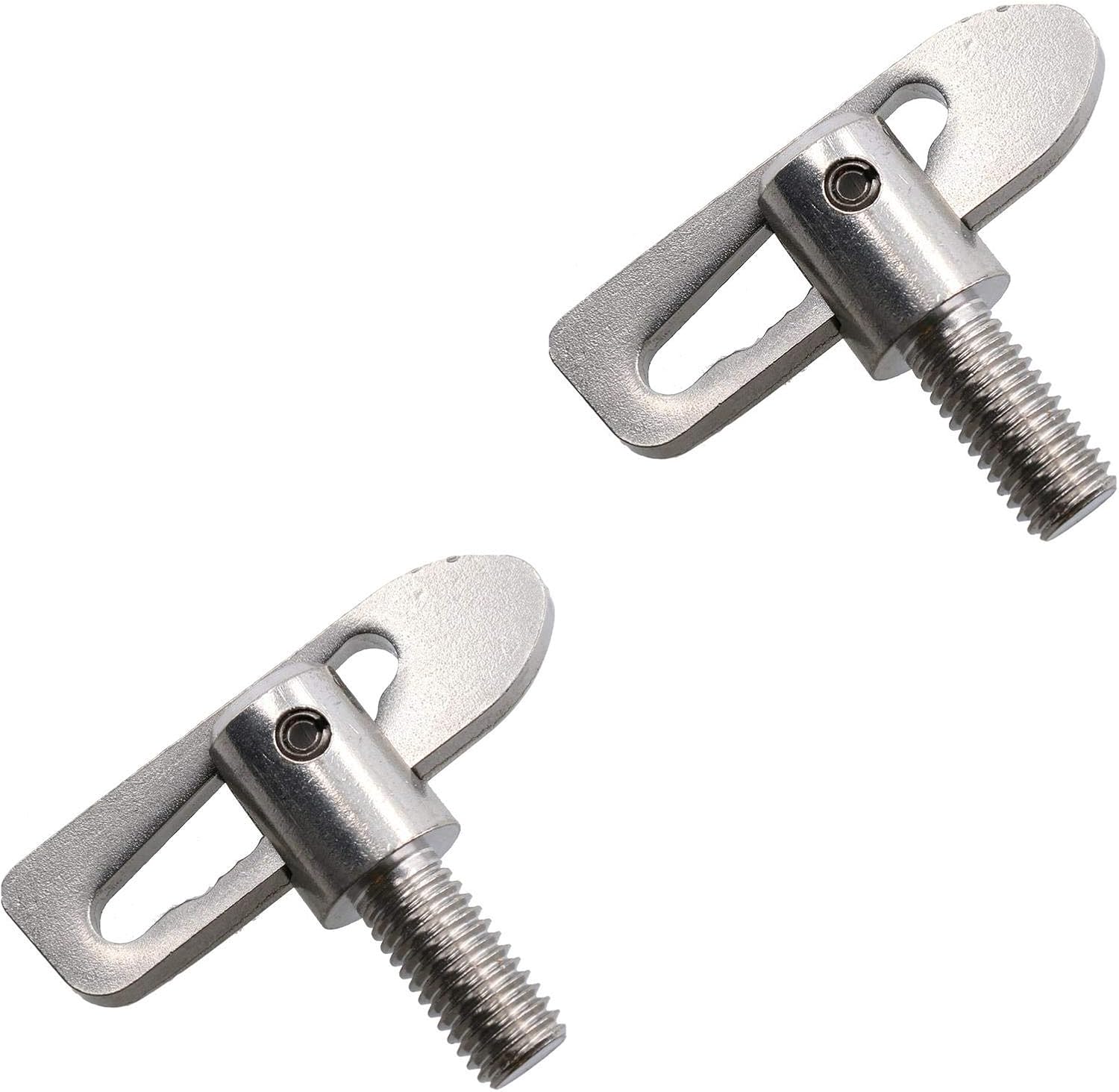 2pk M12 Threaded Stainless Steel Antiluce 19mm Fasteners Tailgate Drop Catch