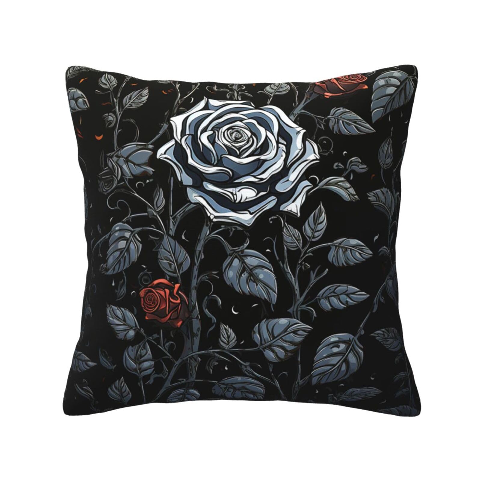 FodPand Rose Gothic Throw Pillow Covers 20"X20" Super Soft Cozy Pillows Case Morden Decorative Cushion Cover for Sofa Couch Bed Home Decor