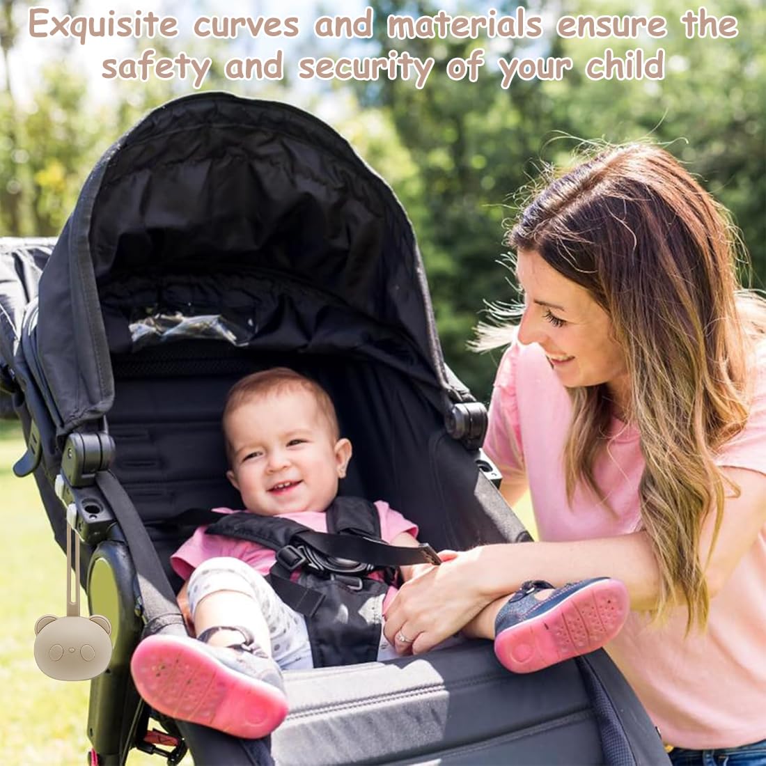 Boîte à tétine en silicone portable pour bébé voyage, rangement de sucette