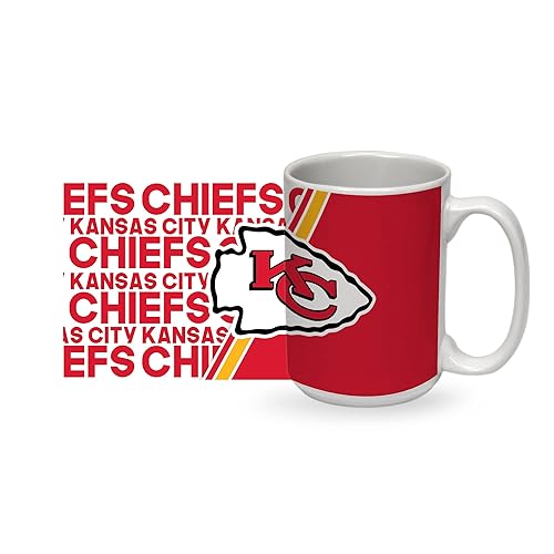 Chiefs Coffee Mug — 15oz — officially licensed fan gear