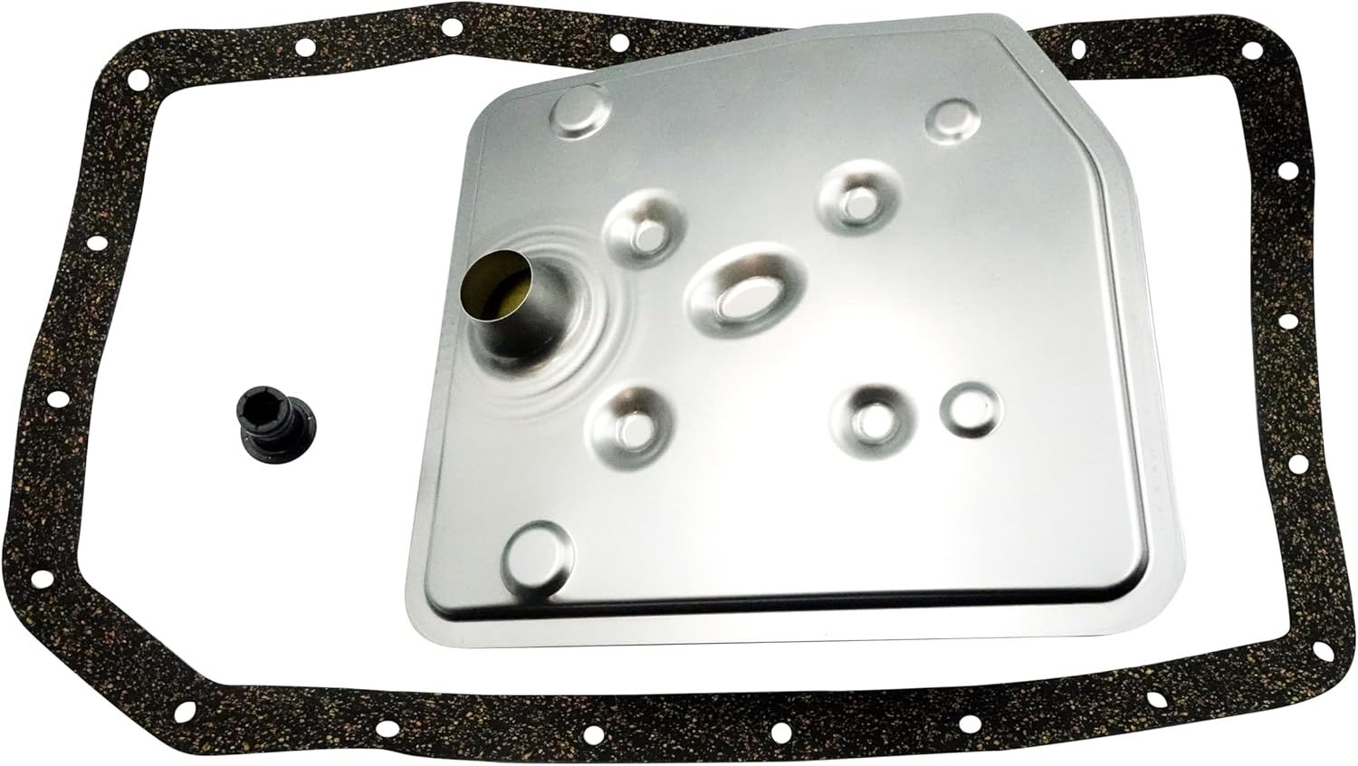 CIREWROX F110-K Transmission Oil Filter Kit with Cork Rubber Gasket for Ford F150 6R80 Transmission YEAR 2015 ti 2020 OE # FL3Z-7A098-B, FL3Z-7A098-A, 6L2Z-7A191BA