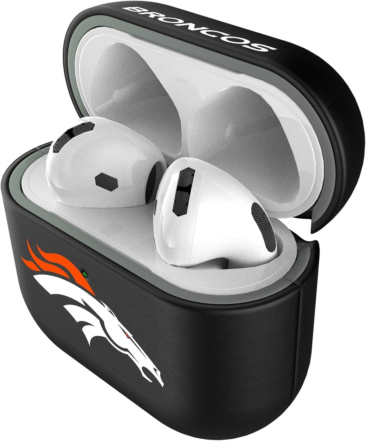 Keyscaper Denver Broncos Insignia Case Cover for AirPods 4th Generation