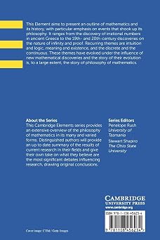 A Concise History of Mathematics for Philosophers (Elements in the Philosophy of Mathematics)