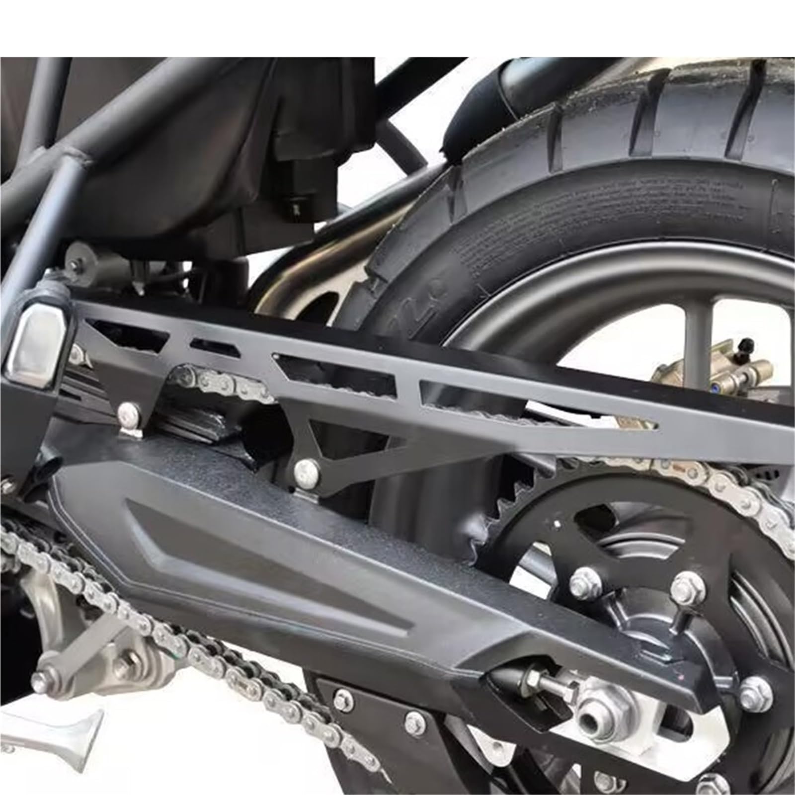 osłona zębatki silnika Pasuje do Tiger 800 XC 2010-2018 motocykla Osłona paska, osłona łańcucha, osłona łańcucha