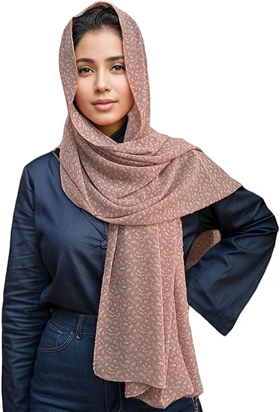 MiaoChoice Fashion Paisley Printed Scarf Lightweight Premium Chiffon Hijab For Women