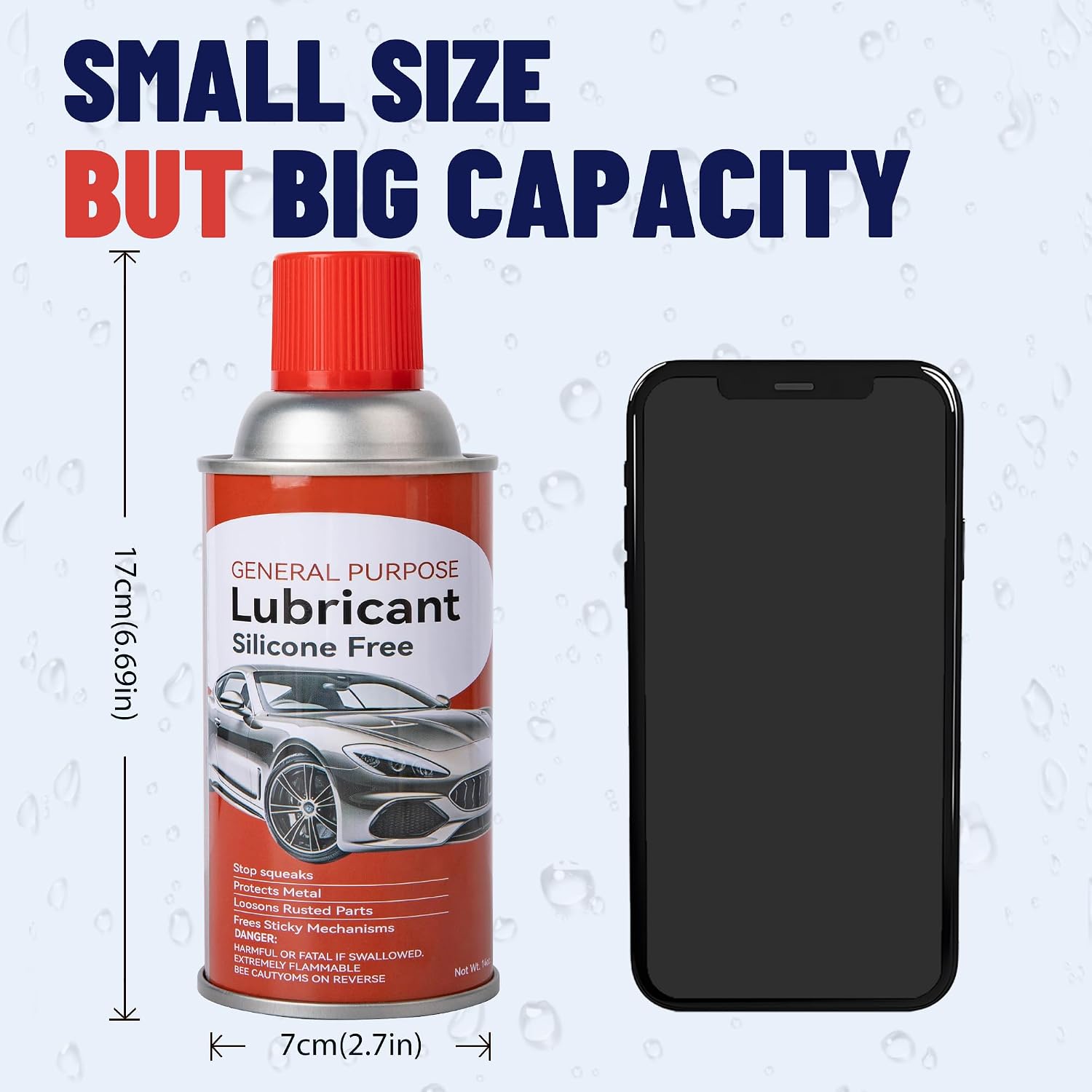 BarGifts Hidden Safe Fake Spray Can with Hidden Compartment, Hidden Storage Keep Your Valuables Safe Like Money, Keys, and Jewelry- New Red