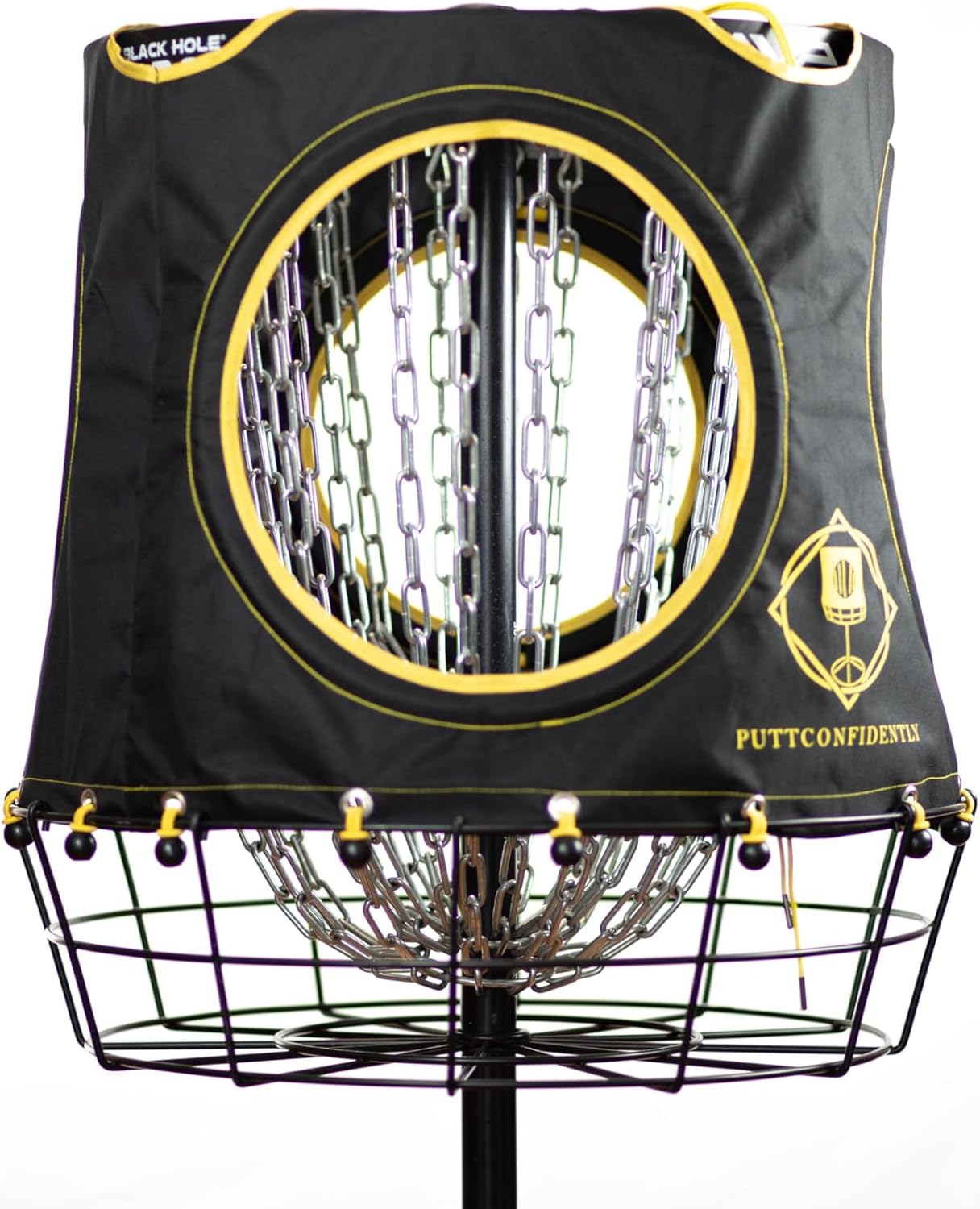 Putt Confidently ChampCap Pro | Disc Golf Putting Target | Perfect for Muscle Memory | Improve Disc Golf Putting Aim & Focus | Compatible with Most Disc Golf Baskets | Disc Golf Accessories for Men