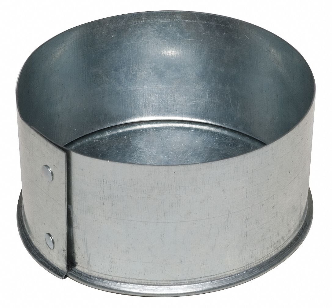 Galvanized Steel End Cap, 10