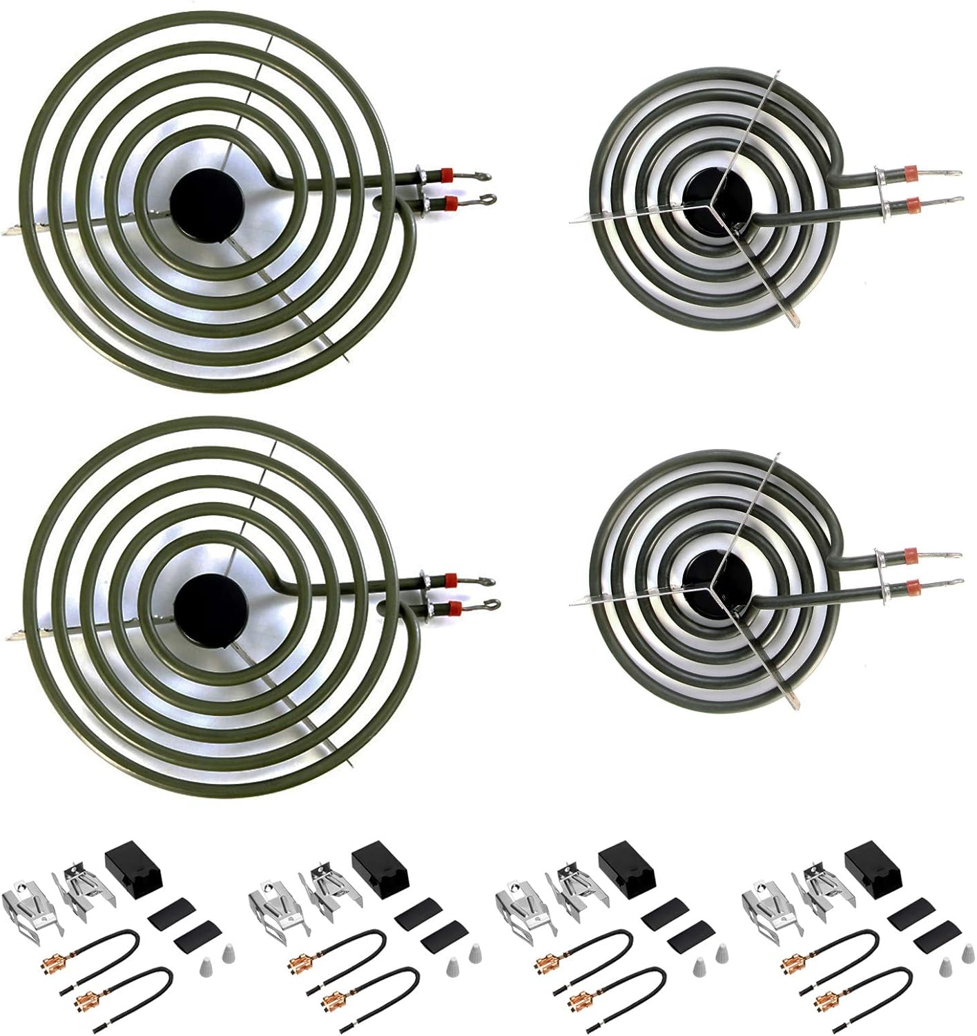 MP22YA Electric Range Burners 2pcs MP15YA 6" & 2pcs MP21YA