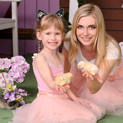 Miniatura 4 de Diadema reversible con orejas de gato con lentejuelas brillantes, diadema de gatito brillante, accesorios para el cabello para mujeres y niñas,