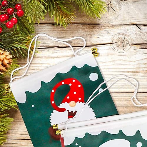 Miniatura 4 de Ivenf Juego de carteles de Navidad para porche, pancartas verdes, decoraciones colgantes de Navidad para el hogar, exterior, interior, pared, puerta