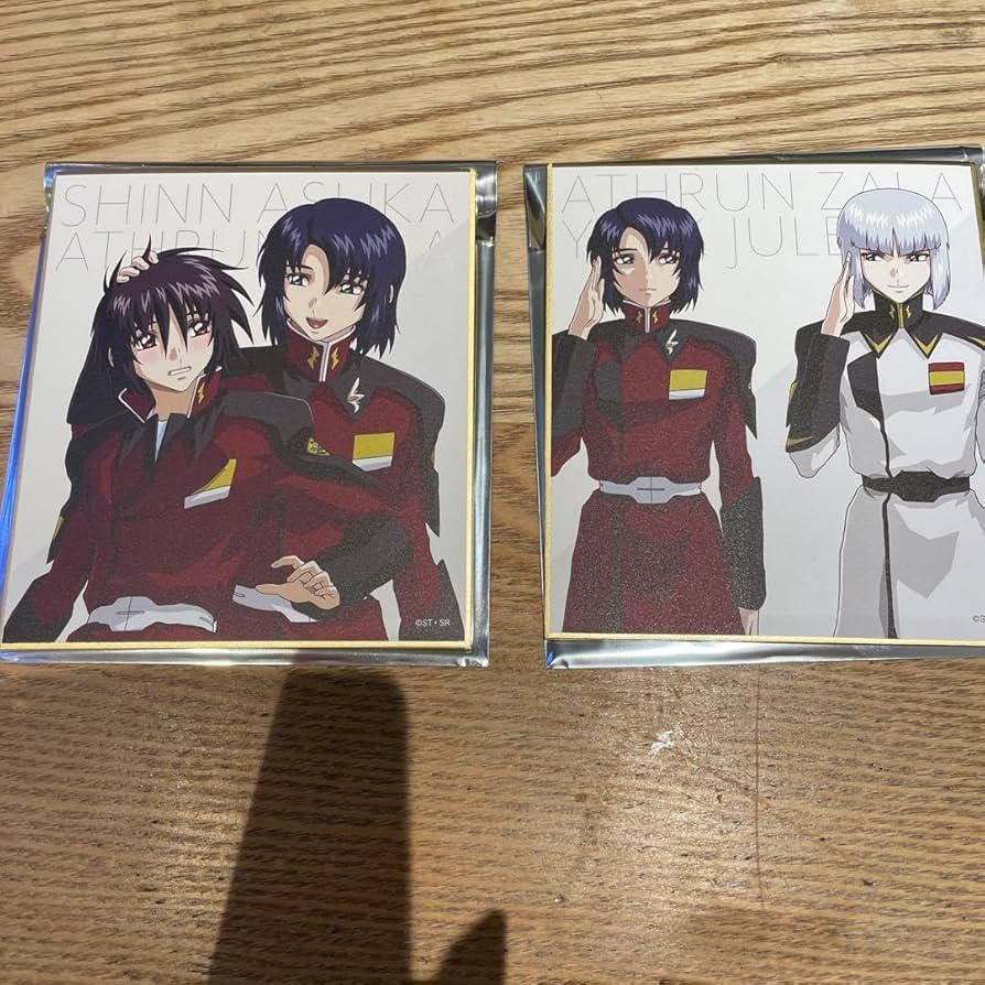 Amazon.co.jp: SEED DESTINY ミニ色紙コレクション アスラン イザーク