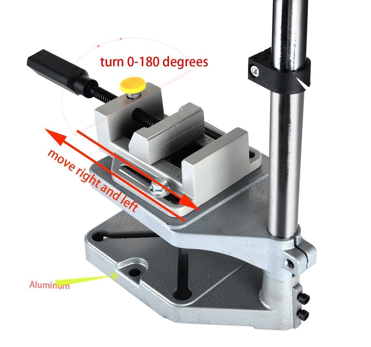 AMYAMY Electric Drill Bench/Drill Press Stand with Drill Press Vise
