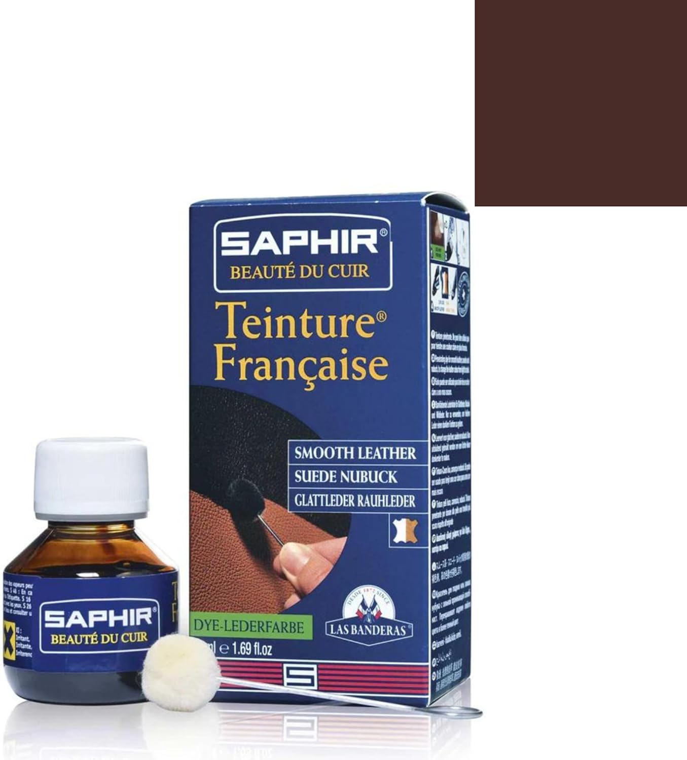 Saphir Teinture Francaise Leather Dye 50ml - Black