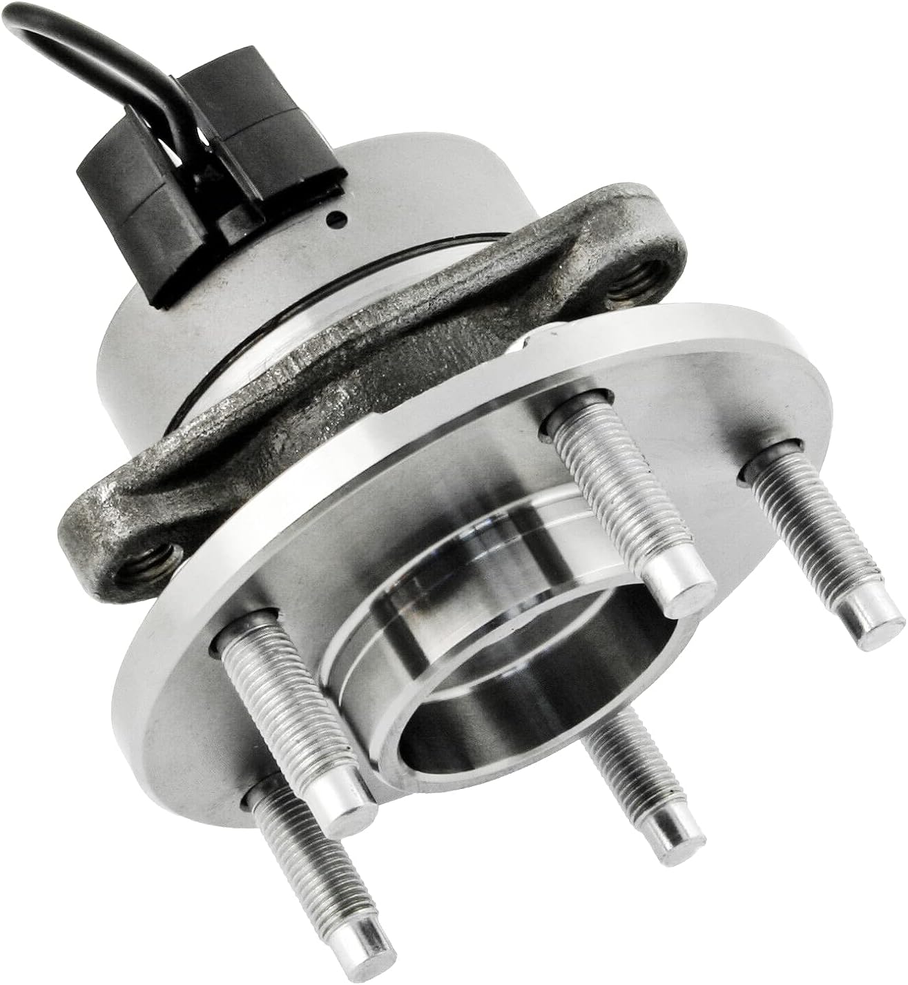 Detroit Axle - 5 Lug Front Wheel Hub Bearing Assembly Replacement for Chevy HHR Cobalt Pontiac Pursuit G5 Saturn Ion w/ABS - 2pc Set