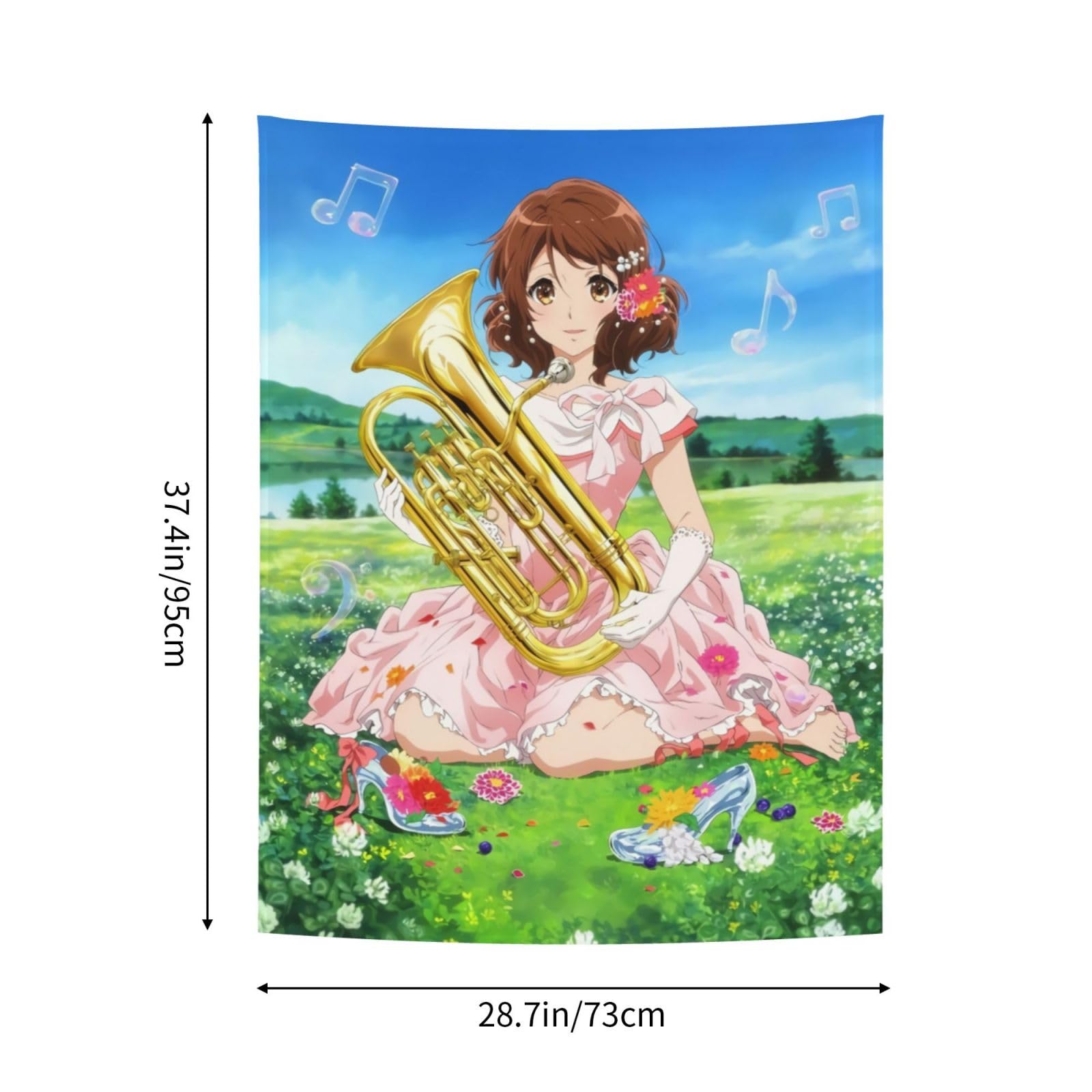 響け！ユーフォニアム　黄前久美子　タペストリー　ポスター 719Kk7b-56L._UF350,350_QL50_.jpg