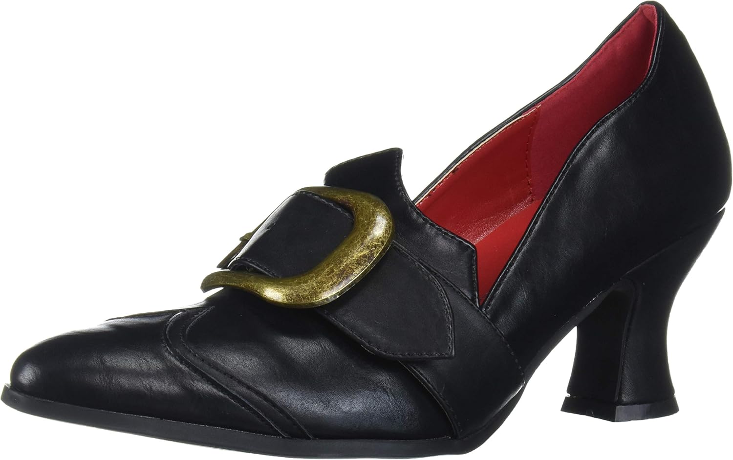 Ellie Shoes Women's 253-SOLSTICE Pump, Black Polyurethane, 9 M US