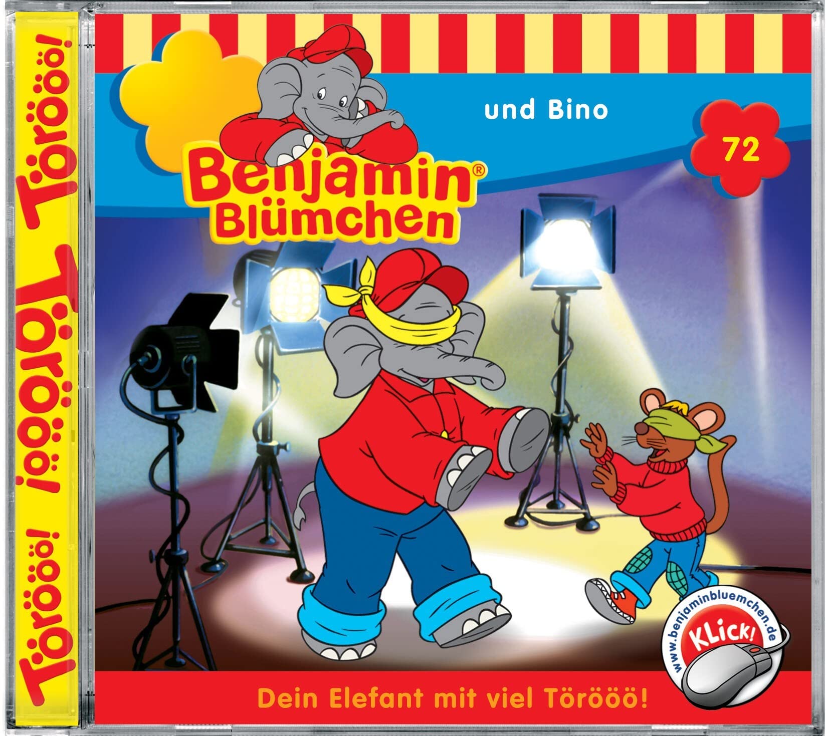 Benjamin Blümchen und Bino (package may vary)