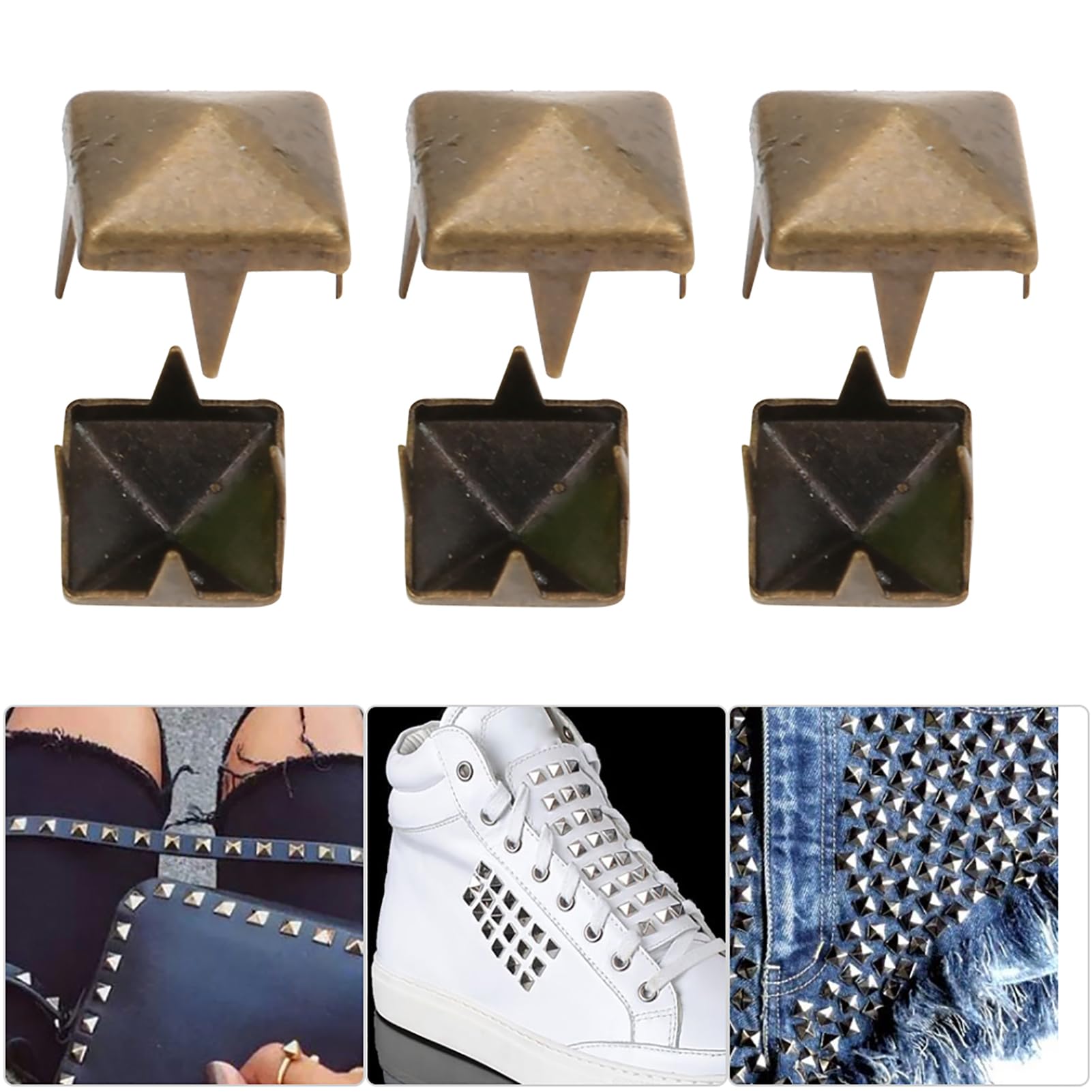 小物 ROUND&PYRAMID STUDS LEATHER SHORTKEYRING ROUND & PYRAMID STUDS LEATHER SHORT KEY RING【BLACK】｜CALEE