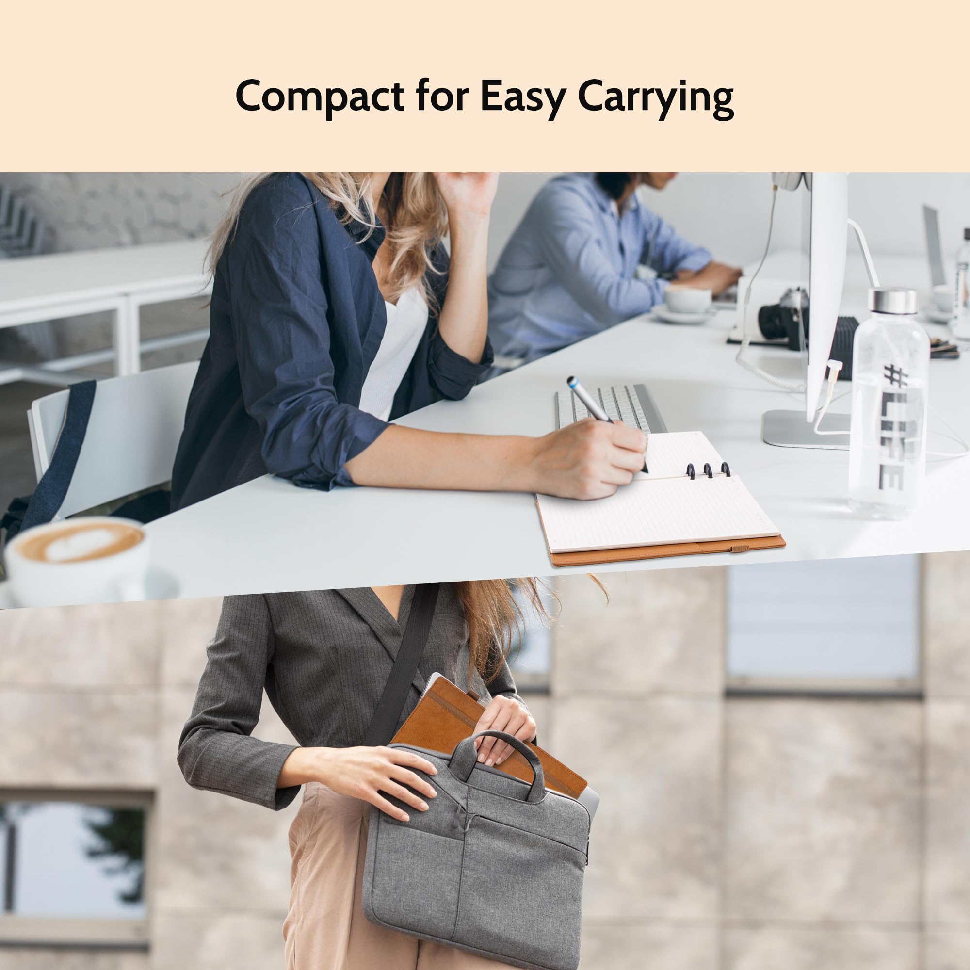 Cuadernos recargables para trabajo encuadernados en disco: cuaderno de tapa dura con 5 temas separadores, pestañas separables, diario grande con rayas universitarias, diario grande para escribir