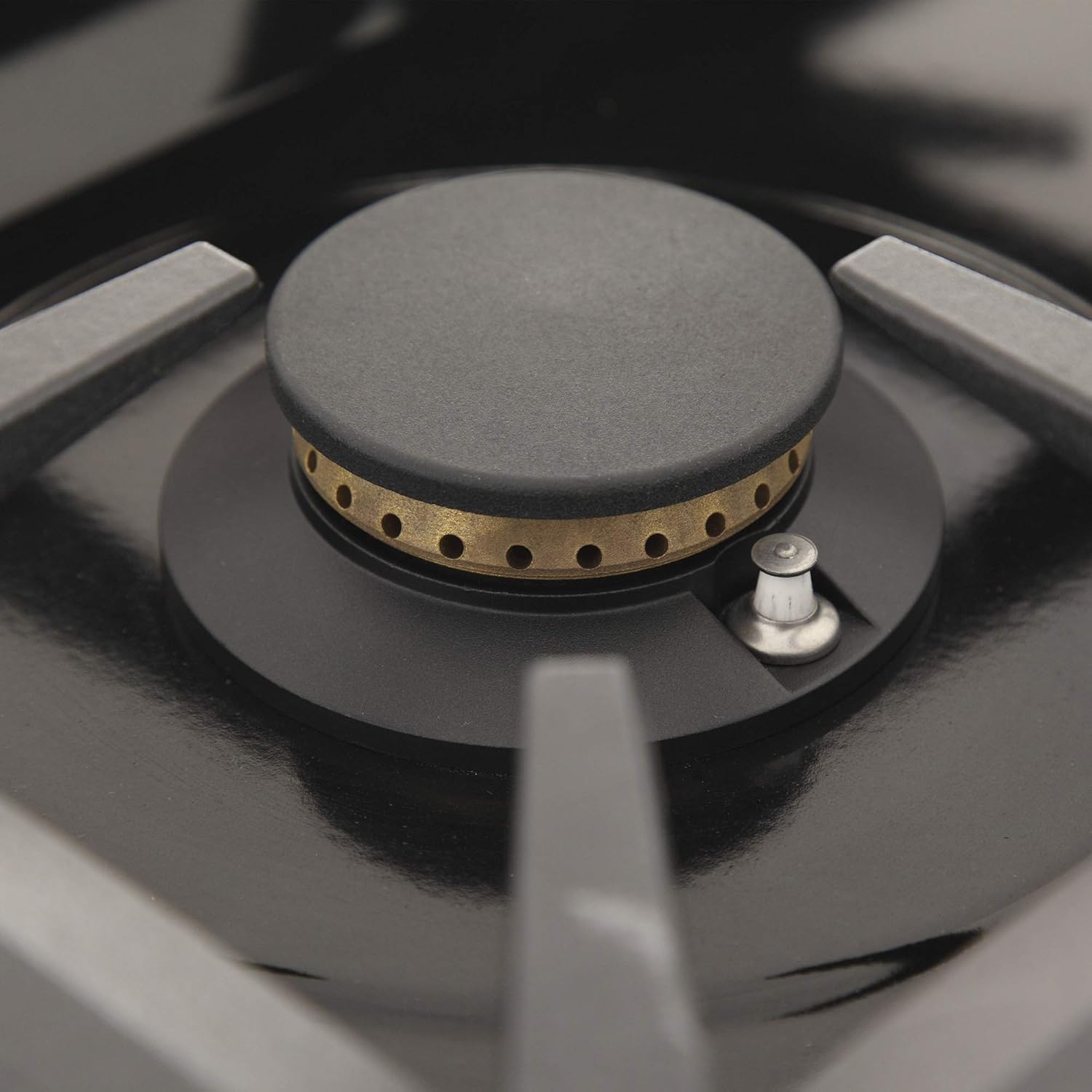 KUCHT Professional 36 in.Natural Gas Range Top with Sealed Burners in Stainless Steel with Classic Silver Knobs