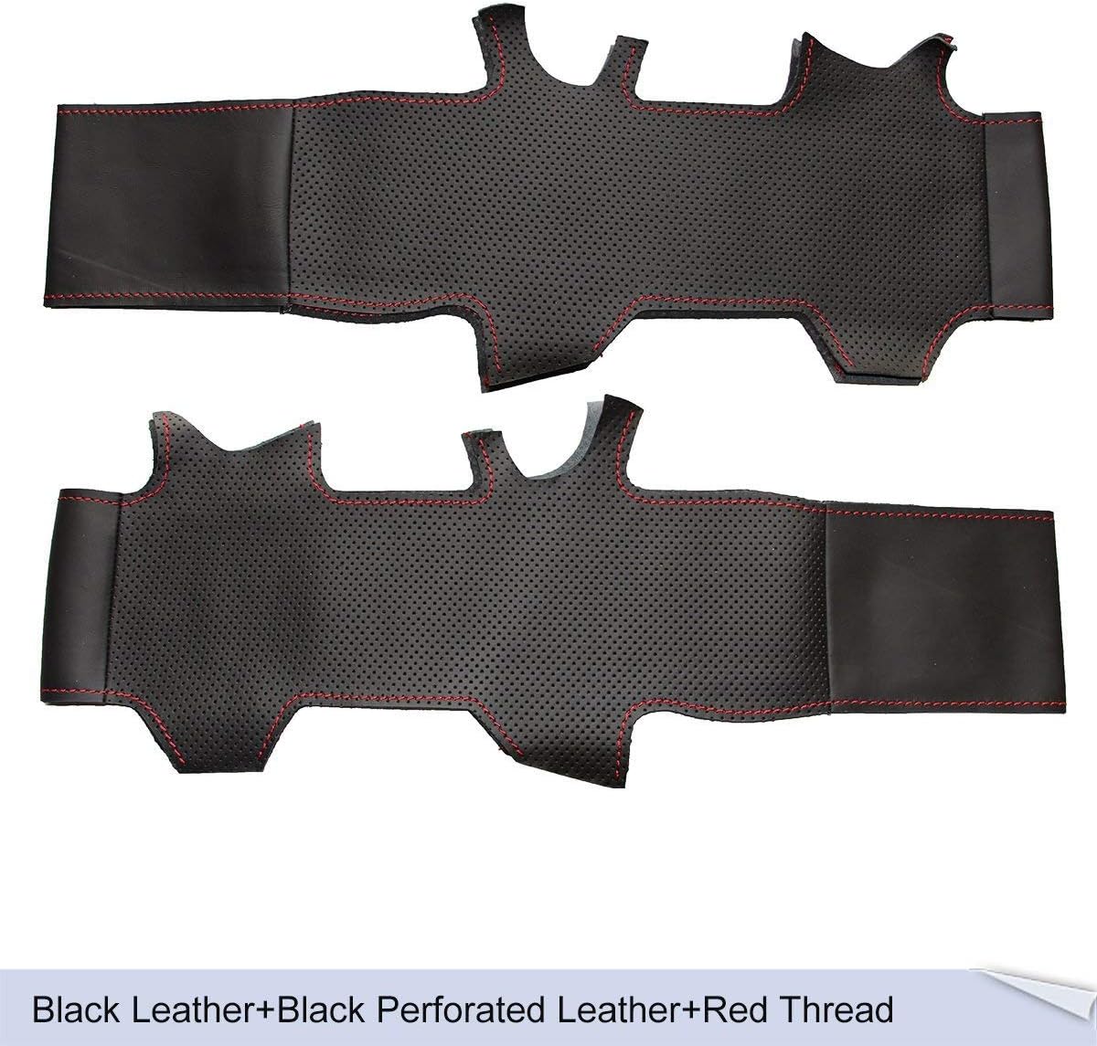 MEWANT Steering Wheel Cover for Infiniti JX35 / M M35 M37 M56 / Q70 / QX60 for Nissan Murano/Pathfinder Custom DIY Leather Steering Wheel Covers Wrap