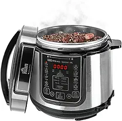 Kian - Panela de Pressão Elétrica 6 litros 220V Inox PPE-102