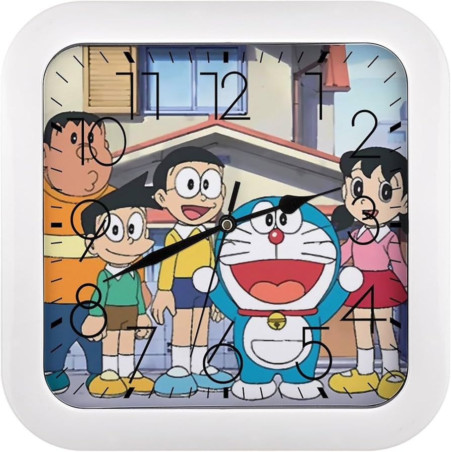 ドラえもん壁掛け時計 Amazon.co.jp: ドラえもん 掛け時計 静音 連続秒針 壁掛け時計