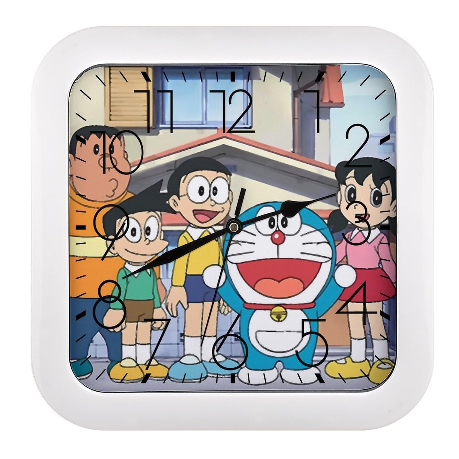 Amazon.co.jp: ドラえもん 掛け時計 静音 連続秒針 壁掛け時計 掛時計