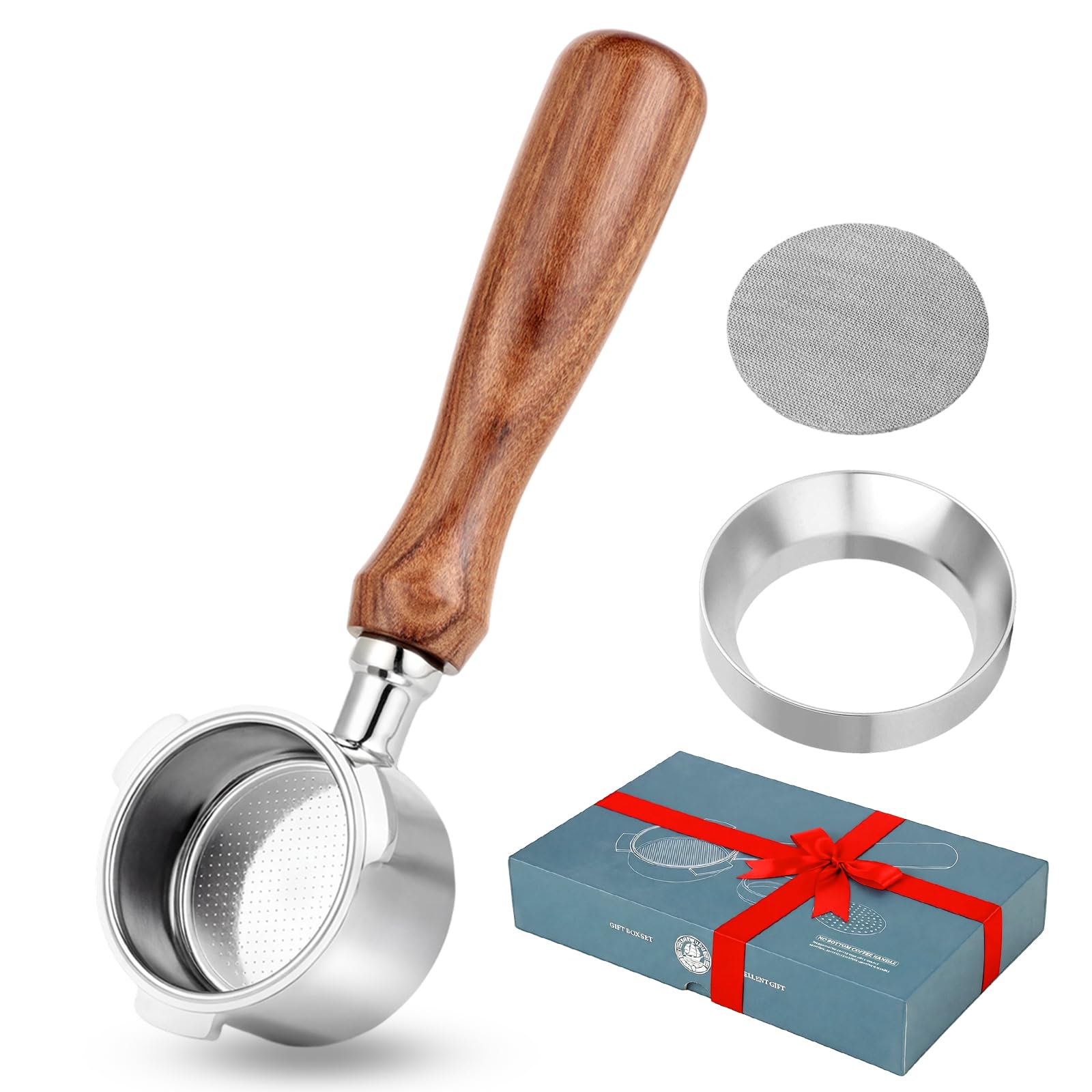 Porte-filtre sans fond 51mm pour créer votre propre café barista chaque matin