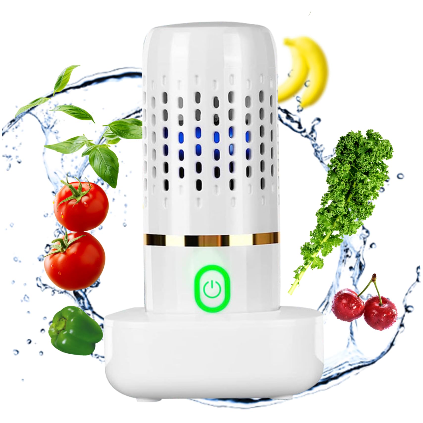 Fruit Cleaner Portable Fruit Washer 4400mah Waterproof Fruit and Veg Cleaner Wireless Fruit Washing Machine Datechable Food Purifier for Washing Fruits Vegetables Rice Meat Veggie Wash Fruit and Veg