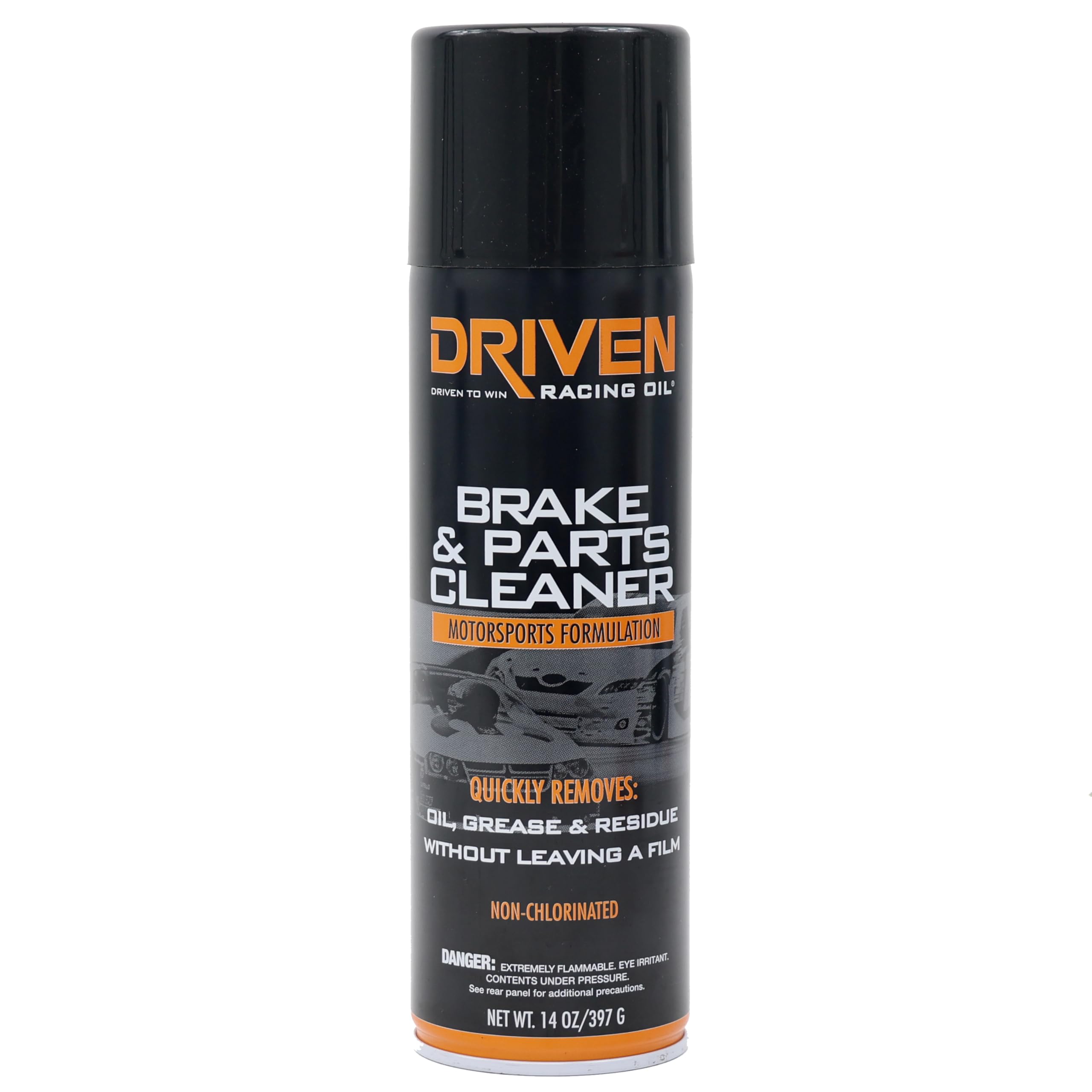 Michigan Motorsports Driven Racing Oil Brake and Parts Cleaner - Part #50020 - Fast-Drying, Residue-Free Formula for Automotive Applications