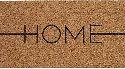 Capacho de Vinil Kapazi Home Bege 40x75cm – Tapete Para Entrada Antiderrapante