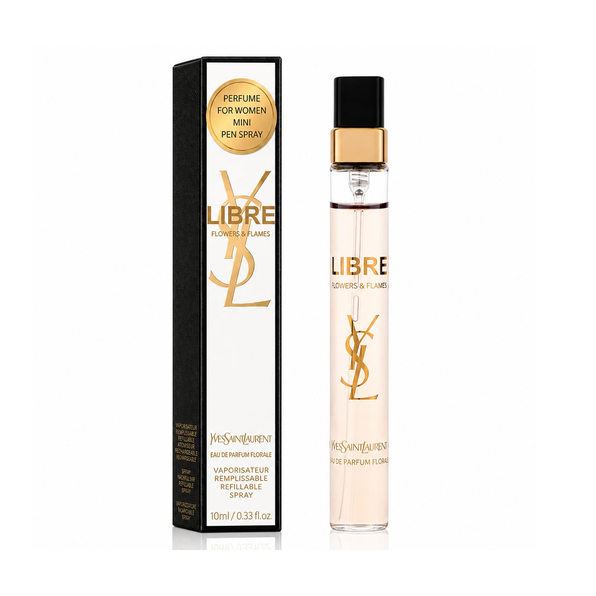 Amazon.com : Yves Saint Laurent Libre Flowers & Flames Eau De